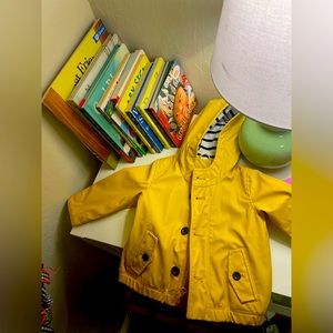 Gap yellow Baby Rain Coat